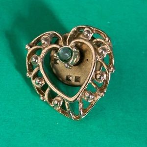 Heart Pin Euc